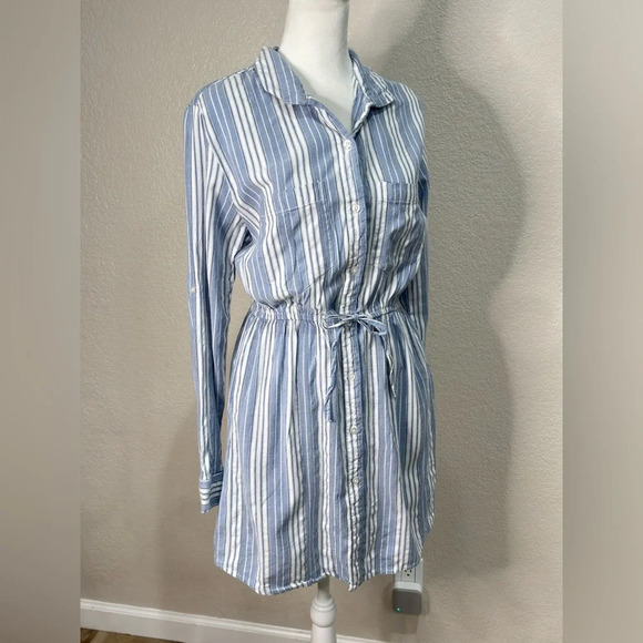LIKE NEW JAPNA cute striped casual dress - Picture 1 of 7